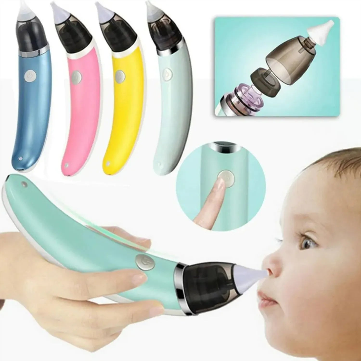 Aspirador Nasal Bebes Saca Mocos Extract