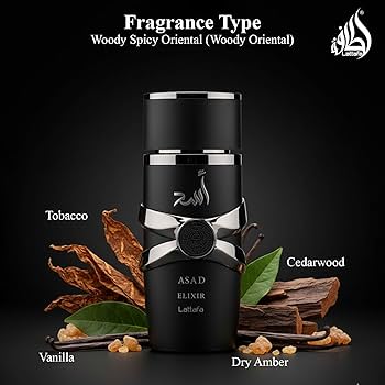 PERFUME ASAD ELIXIR + 1PERFUMERO
