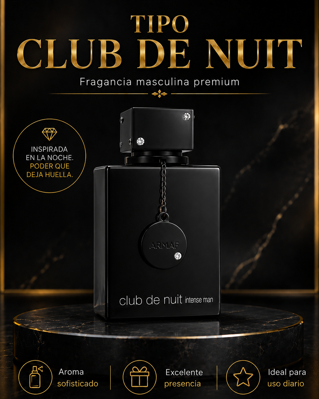 KIT CABALLERO X5 + 2 PERFUMEROS RECARGABLES (5 Aromas para Cada Ocasión)