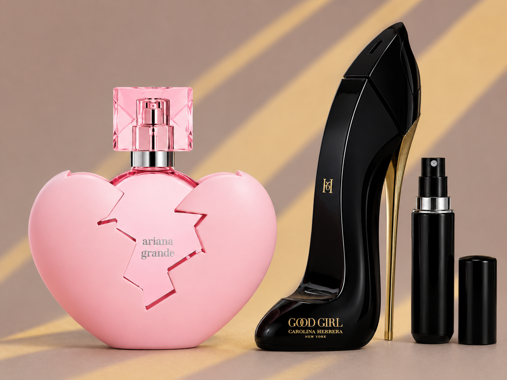 🌸 KIT EXCLUSIVO DE PERFUMES Thank U, Next + Good Girl 👠