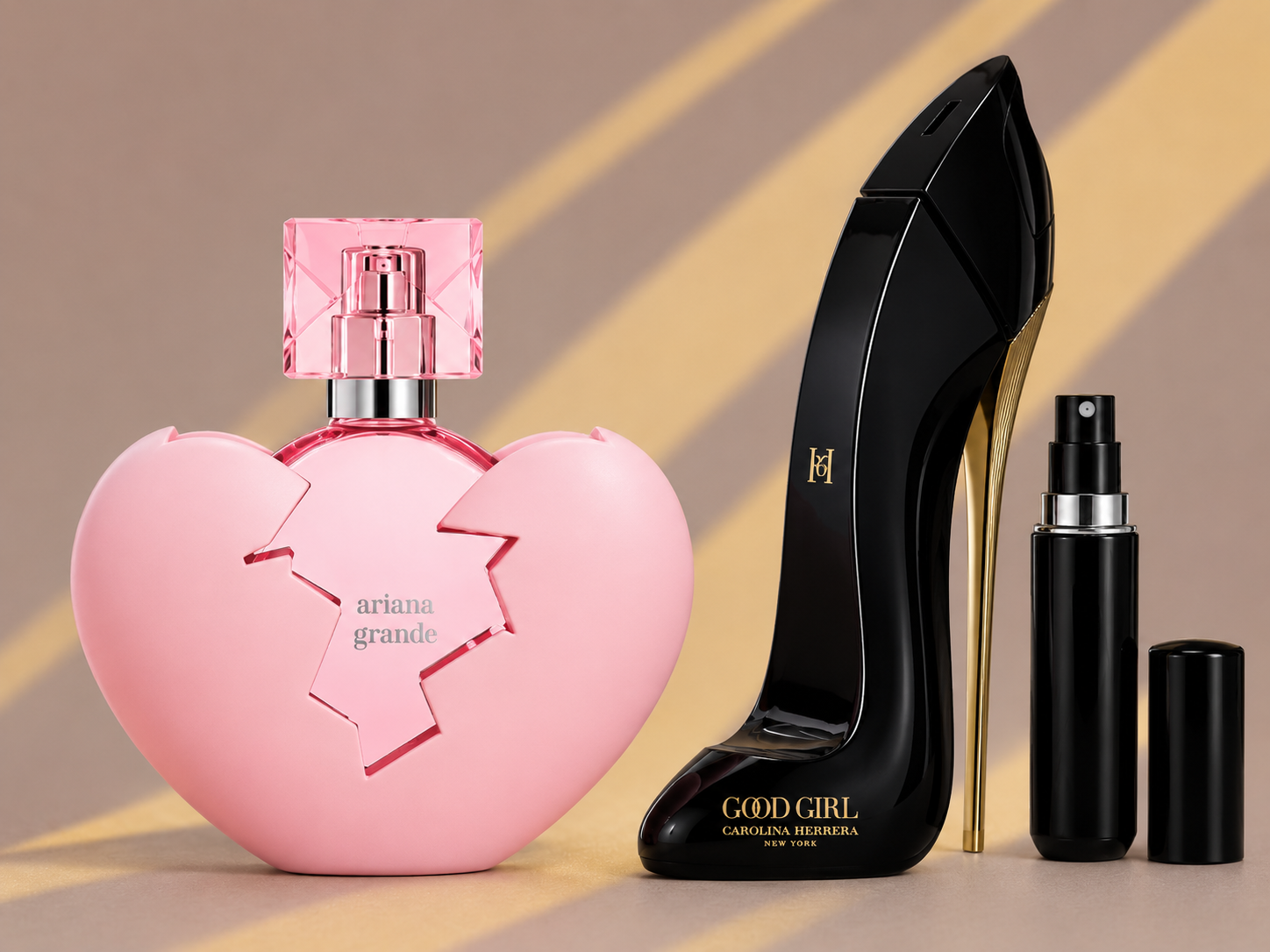 🌸 KIT EXCLUSIVO DE PERFUMES Thank U, Next + Good Girl 👠