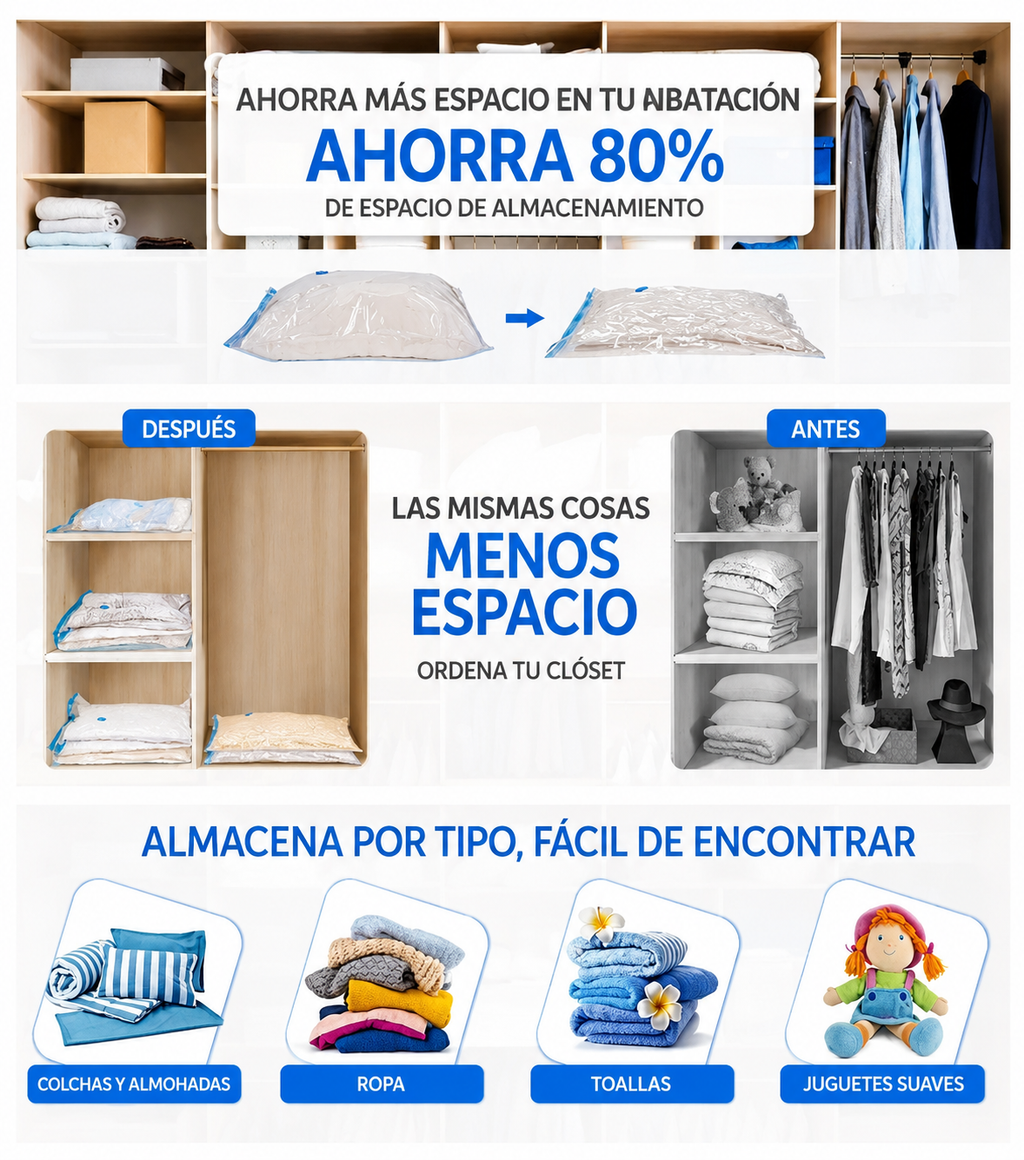 👀 KIT 5x BOLSAS EMPACADORA AL VACIO