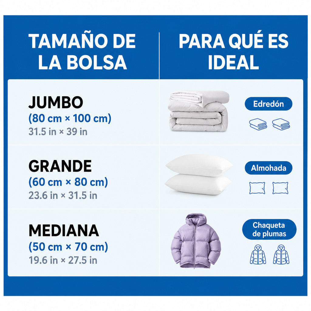 👀 KIT 5x BOLSAS EMPACADORA AL VACIO