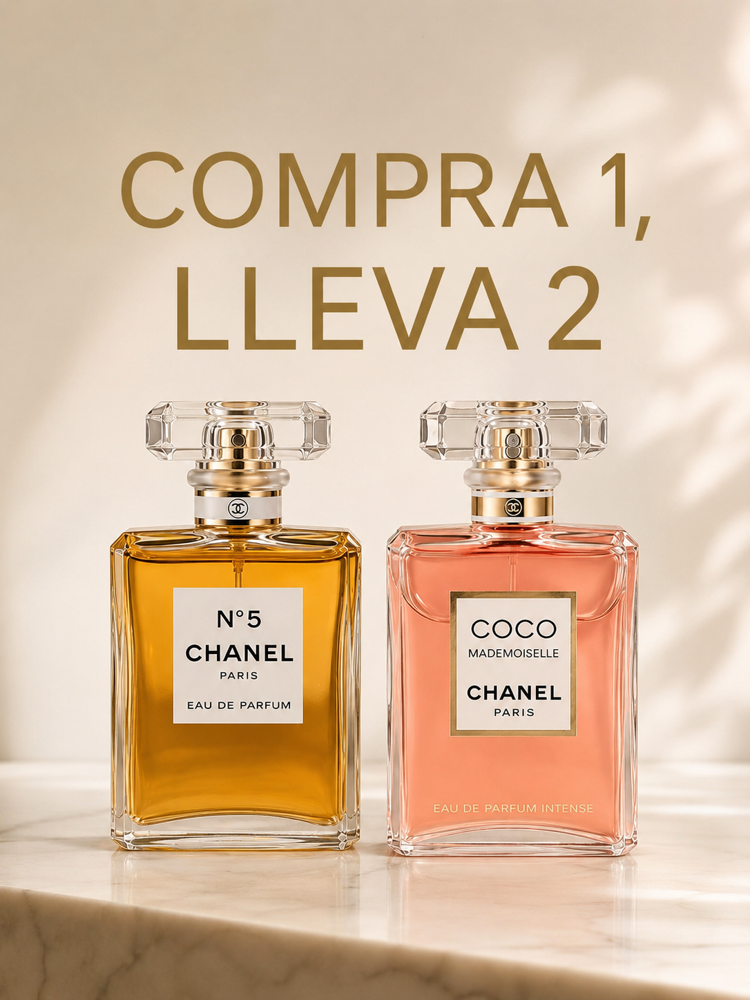 KIT DE 2 PERFUMES (CHANEL Nº5 + CHANEL COCO)