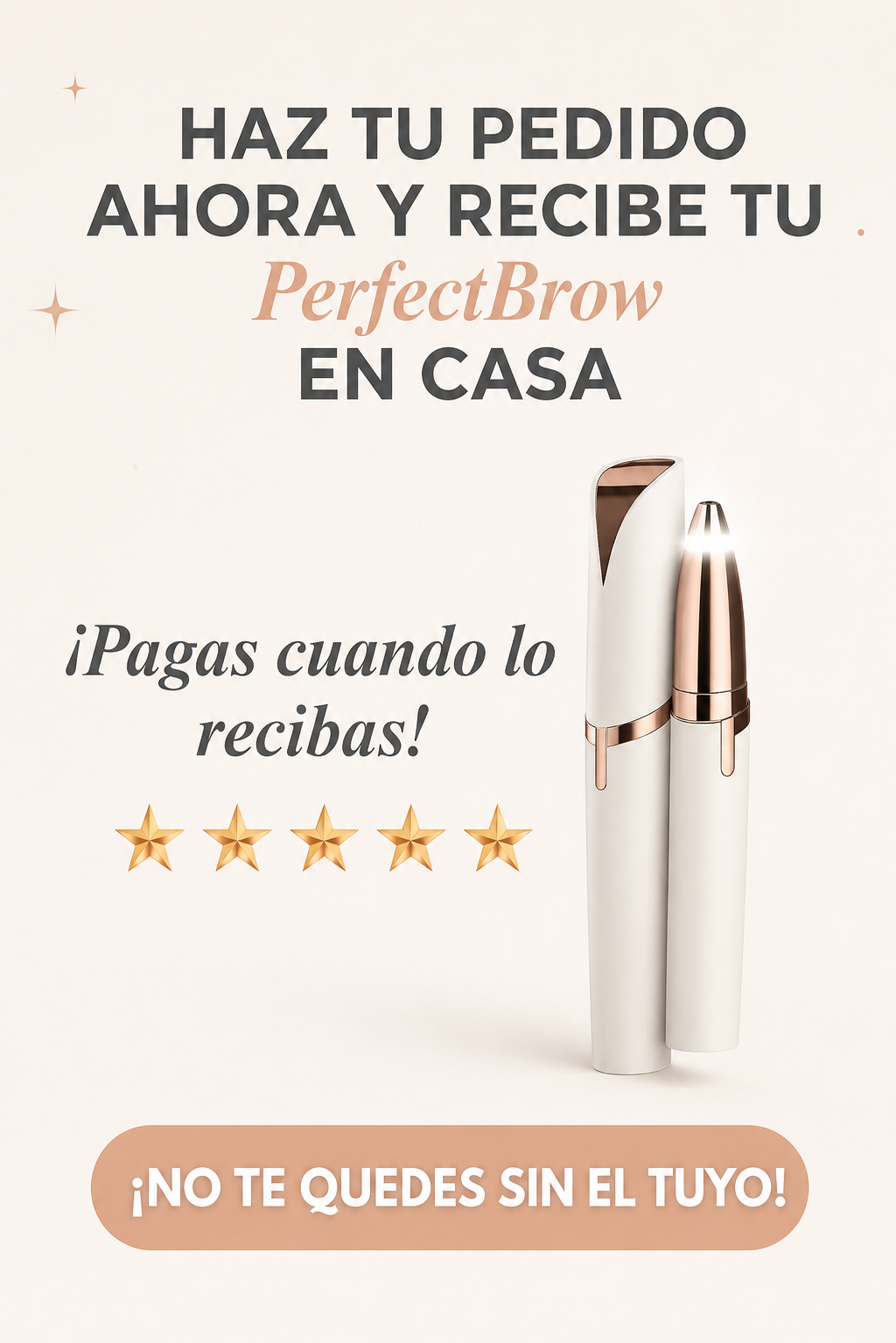 Depiladora Facial Flawless — Cejas Perfectas Sin Dolor
