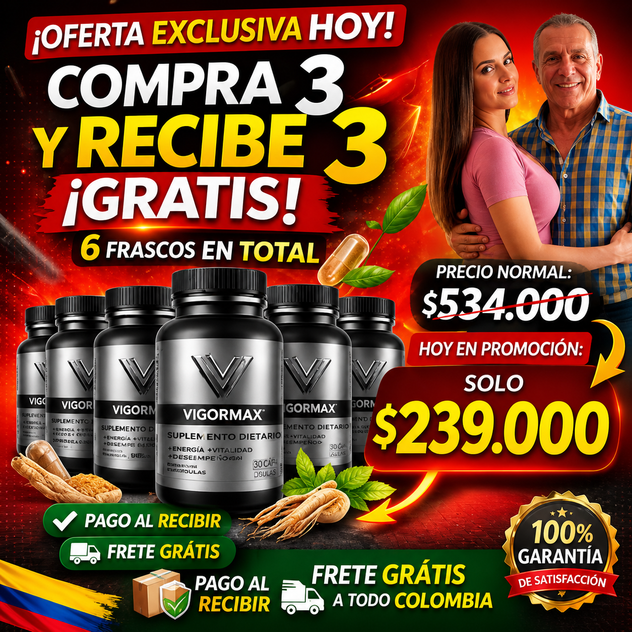 🔥  Vigor Max – Mejore su rendimiento y confianza de forma natural