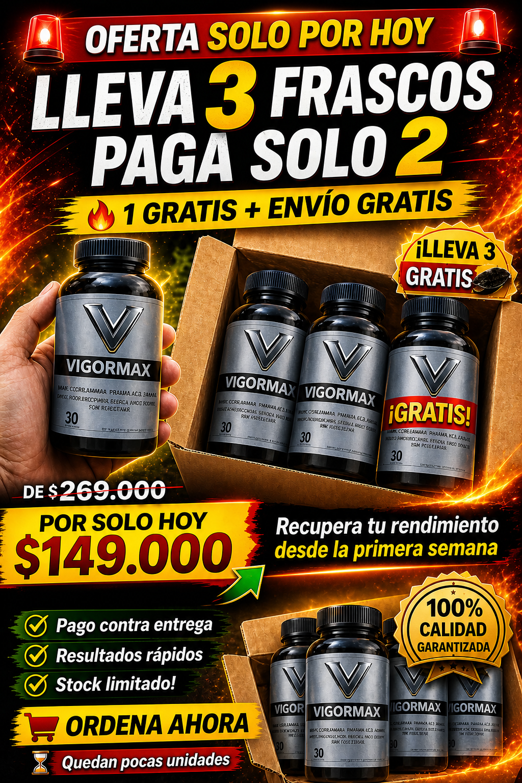 🔥  Vigor Max – Mejore su rendimiento y confianza de forma natural