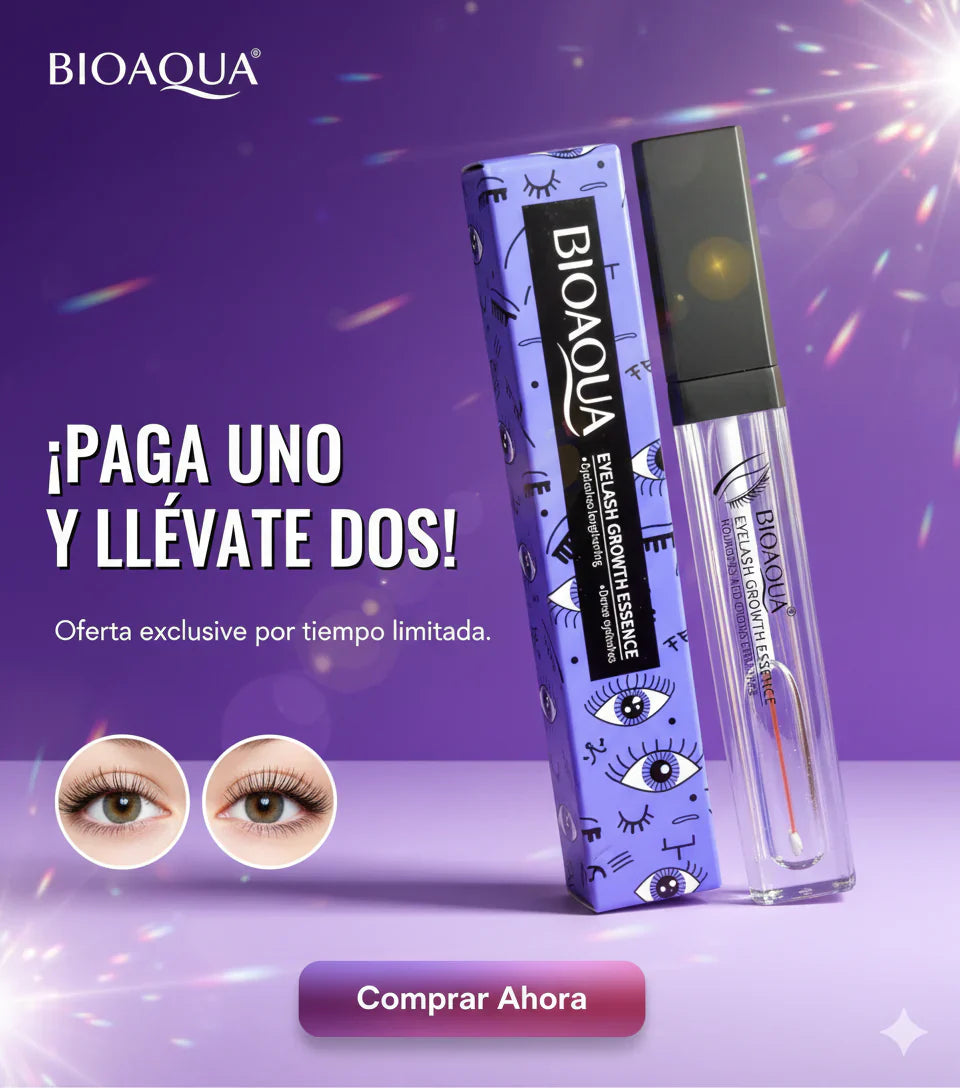 🔥 HOY -50% + 2x1 | Sérum para Pestañas y Cejas Más Largas 🔥