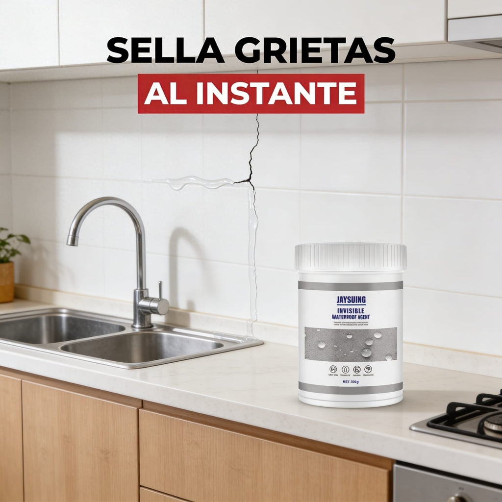 ¡SELLADOR IMPERMEABILIZANTE Invisible Contra Goteras, Fugas y Humedad!