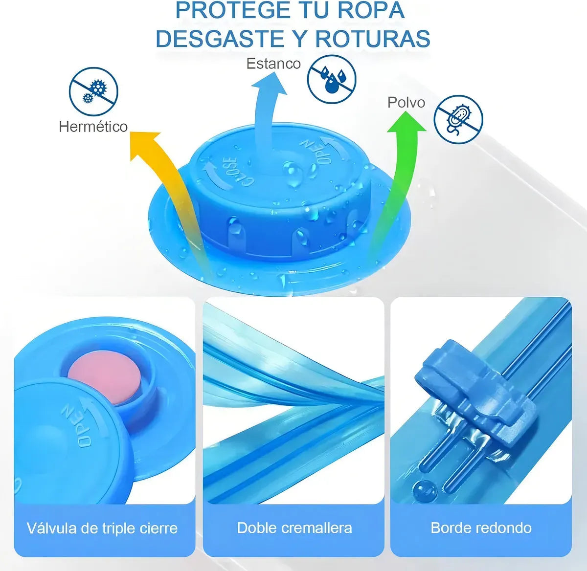 👀 KIT 5x BOLSAS EMPACADORA AL VACIO